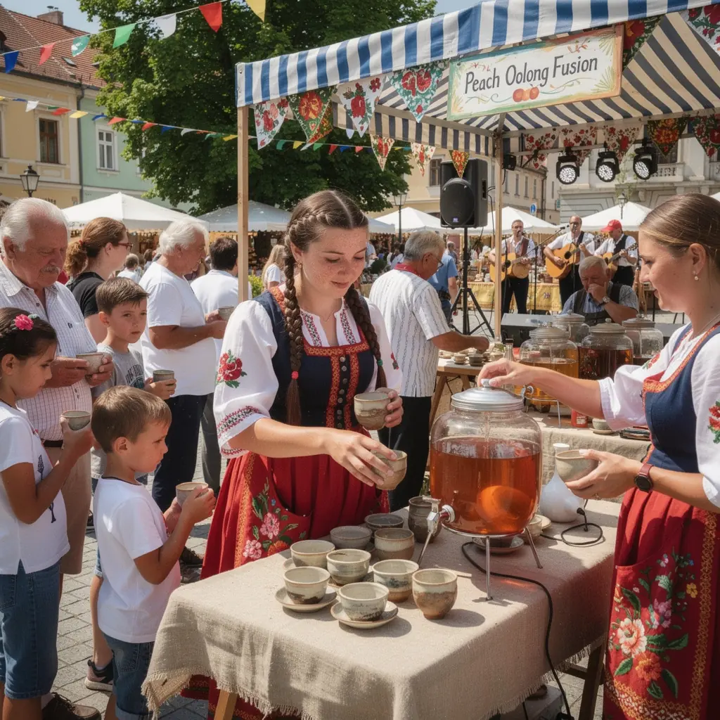 Ínycsiklandó őszibarack és oolong tea kombinációja a természetes szépség jegyében.